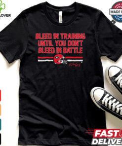 Georgia Bulldogs Football Malaki Starks Bleed in Training Until You Don’t Bleed In Battle Signature t shirt
