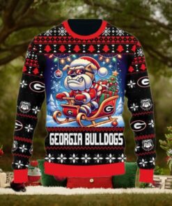 Georgia Bulldogs Football NCAA Ugly Christmas Sweater