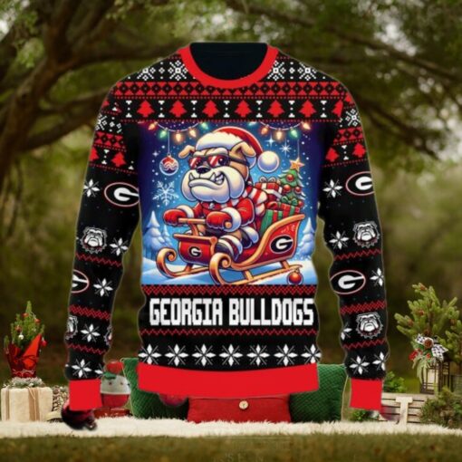 Georgia Bulldogs Football NCAA Ugly Christmas Sweater