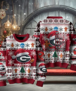 Georgia Bulldogs Football They Not Like Us Christmas Ugly Sweater