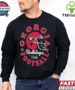 Georgia Bulldogs Football est 1785 helmet shirt