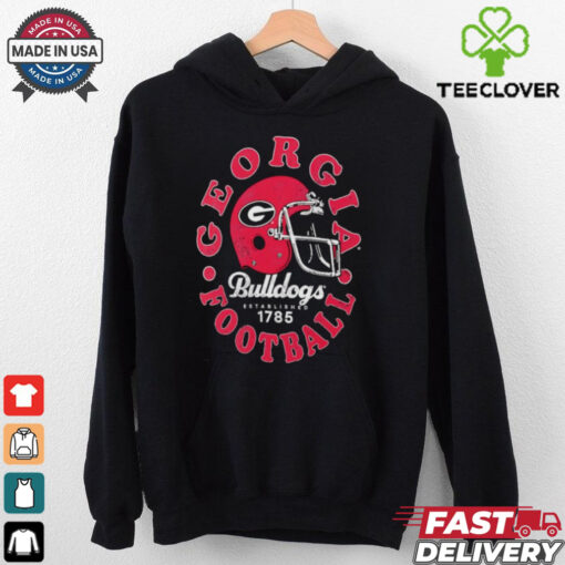 Georgia Bulldogs Football est 1785 helmet shirt