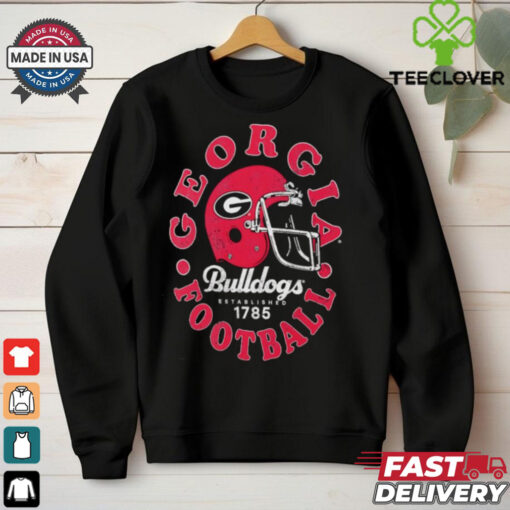 Georgia Bulldogs Football est 1785 helmet shirt
