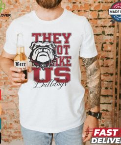Georgia Bulldogs Football they not like us shirt