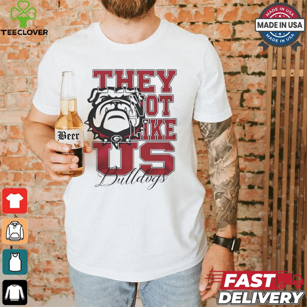 Georgia Bulldogs Football they not like us shirt Georgia Bulldogs Football they not like us shirt