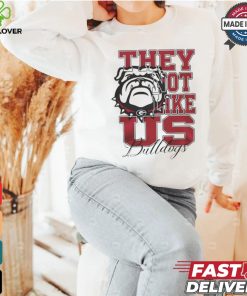 Georgia Bulldogs Football they not like us shirt