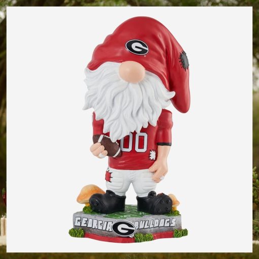 Georgia Bulldogs Gnome Bobblehead Ornament