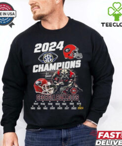 Georgia Bulldogs Go Dawgs Southeastern Conference Champions 2024 T Shirt