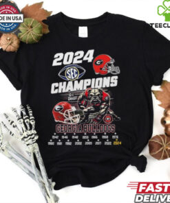 Georgia Bulldogs Go Dawgs Southeastern Conference Champions 2024 T Shirt