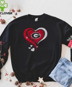 Georgia Bulldogs Heart Diamond love 2022 shirt