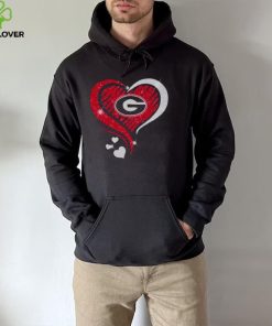 Georgia Bulldogs Heart Diamond love 2022 shirt