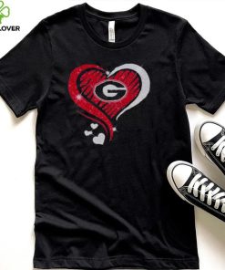 Georgia Bulldogs Heart Diamond love 2022 hoodie, sweater, longsleeve, shirt v-neck, t-shirt