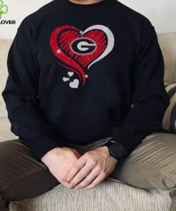 Georgia Bulldogs Heart Diamond love 2022 hoodie, sweater, longsleeve, shirt v-neck, t-shirt