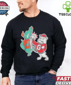 Georgia Bulldogs Knockout Florida Gators Football 2024 Rivalry Shirt