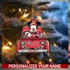 Georgia Bulldogs Mickey Mouse Ornament Personalized Your Name Sport Home Decor