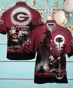 Georgia Bulldogs NCAA 3D Printed Hawaiian Shirt For Men Women