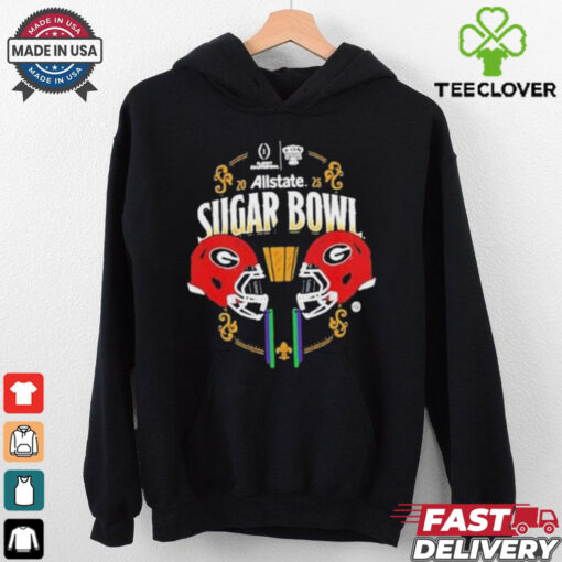 Georgia Bulldogs NCAA Bowl Games 2024 2025 Allstate Sugar Bowl Helmet T Shirts