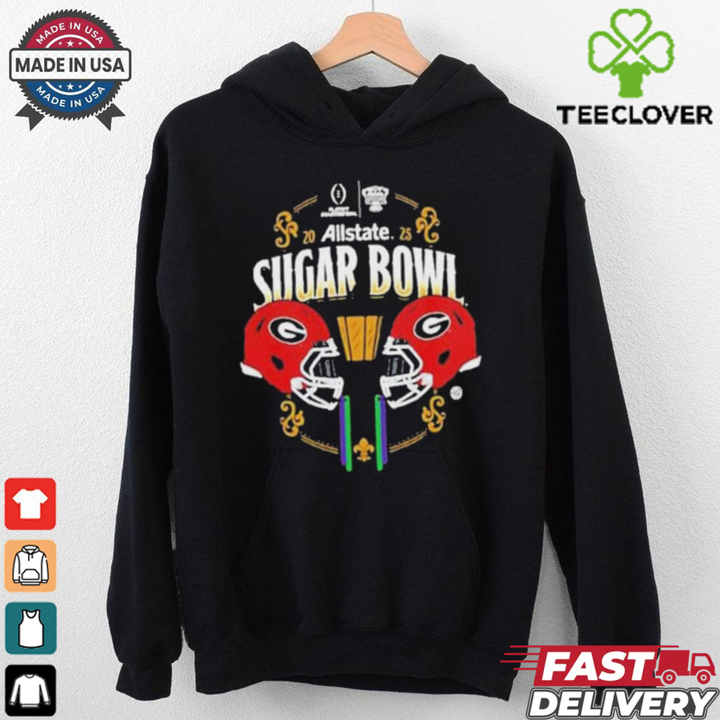 Georgia Bulldogs NCAA Bowl Games 2024 2025 Allstate Sugar Bowl Helmet T Shirts Georgia Bulldogs NCAA Bowl Games 2024 2025 Allstate Sugar Bowl Helmet T Shirts