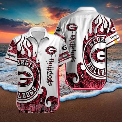 Georgia Bulldogs NCAA For Sport Fans 3D Vacation Hawaiian Shirt
