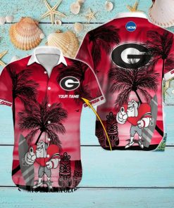 Georgia Bulldogs NCAA Full Printing Classic Hawaiian Button Shirt