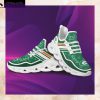 Miami Hurricanes NCAA Logo St. Patrick’s Day Shamrock Custom Name Clunky Max Soul Shoes Sneakers For Mens Womens