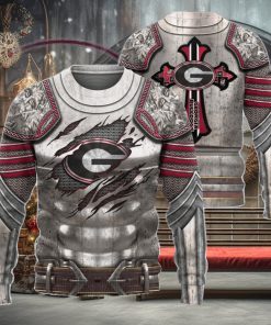 Georgia Bulldogs NCAA New Style Knitted Christmas Sweater For Fans