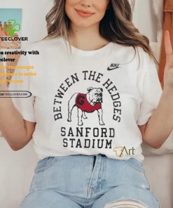 Georgia Bulldogs Nike Between The Hedges Sanford Stadium Shirt