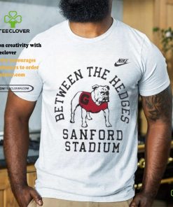 Georgia Bulldogs Nike Between The Hedges Sanford Stadium Shirt
