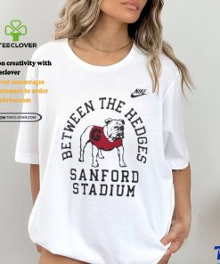Georgia Bulldogs Nike Between The Hedges Sanford Stadium Shirt