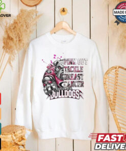 Georgia Bulldogs Pink Out Tackle Breast Cancer 2024 T shirt