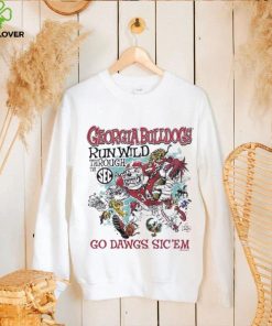 Georgia Bulldogs Run Wild Through The SEC Go Dawgs Sic ‘Em Shirt