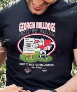 Georgia Bulldogs Run it Back 2021 2022 CFP National Champions shirt