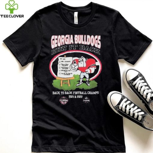 Georgia Bulldogs Run it Back 2021 2022 CFP National Champions shirt