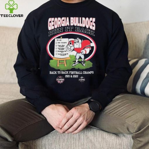 Georgia Bulldogs Run it Back 2021 2022 CFP National Champions shirt