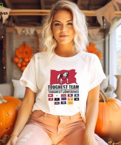 Georgia Bulldogs SEC Toughest Team Flag Toughest Conference 15 Shirt
