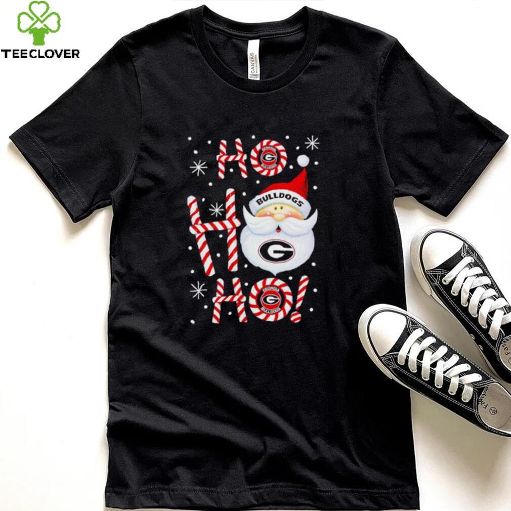 Georgia Bulldogs Santa Claus ho ho ho shirt Georgia Bulldogs Santa Claus ho ho ho shirt