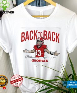 Georgia Bulldogs Stetson Bennett IV back to back signature 2023 shirt 3 Georgia Bulldogs Stetson Bennett IV back to back signature 2023 shirt