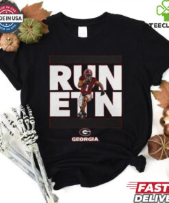 Georgia Bulldogs Trevor Etienne Run ETN shirt