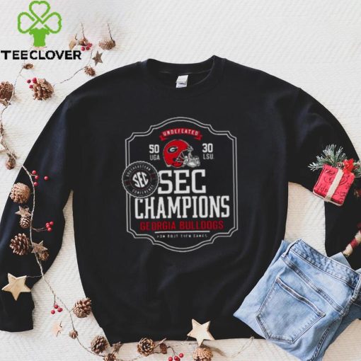 Georgia Bulldogs Undefeated 2022 Sec Champions Shirt