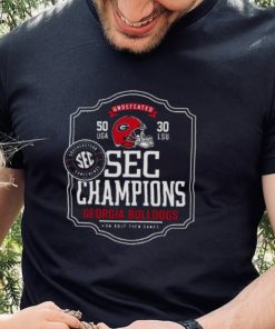 Georgia Bulldogs Undefeated 2022 Sec Champions Shirt