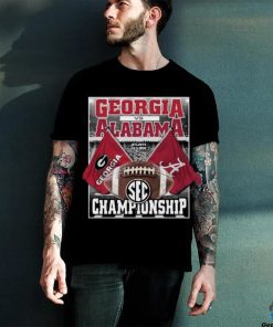 Georgia Bulldogs Vs Alabama Crimson Tide Mercedes Benz Stadium 2023 Championship Shirt