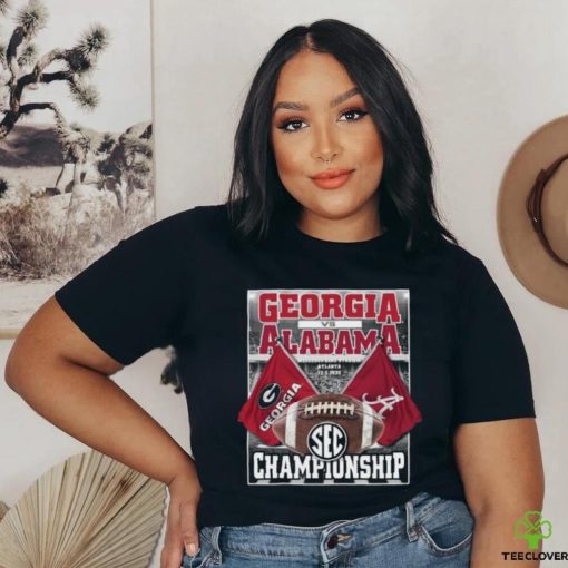 Georgia Bulldogs Vs Alabama Crimson Tide Mercedes Benz Stadium 2023 Championship Shirt