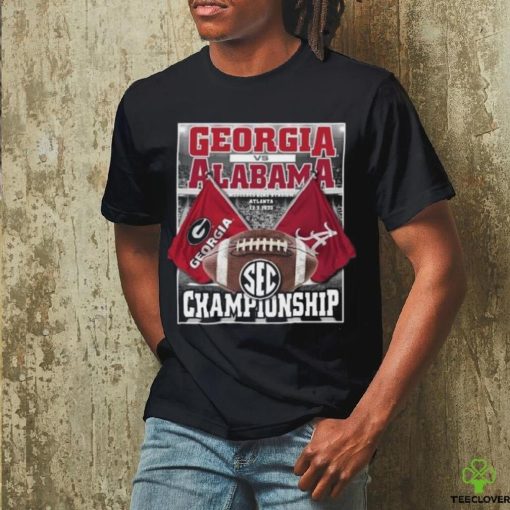 Georgia Bulldogs Vs Alabama Crimson Tide Mercedes Benz Stadium 2023 Championship Shirt