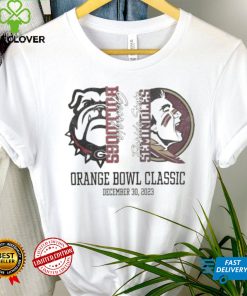 Georgia Bulldogs Vs Florida State Seminoles Orange Bowl Classic December 30, 2023 Shirt