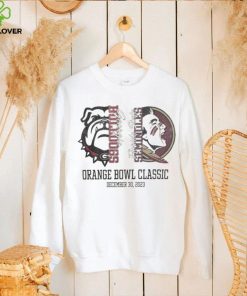 Georgia Bulldogs Vs Florida State Seminoles Orange Bowl Classic December 30, 2023 Shirt