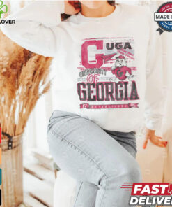 Georgia Bulldogs Washed Vault T Shirt