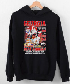 Georgia Bulldogs You’re Gonna Feel The Bulldog Bite Go Dawgs Beat Auburn T Shirt