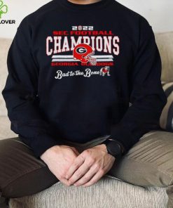 Georgia Bulldogs bad to the bone 2022 SEC Football Conference Champions hoodie, sweater, longsleeve, shirt v-neck, t-shirt