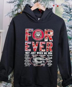 Georgia Bulldogs forever not just when we win signatures hoodie, sweater, longsleeve, shirt v-neck, t-shirt