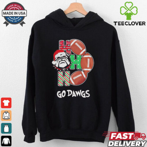 Georgia Bulldogs ho ho ho go dawgs Christmas shirt